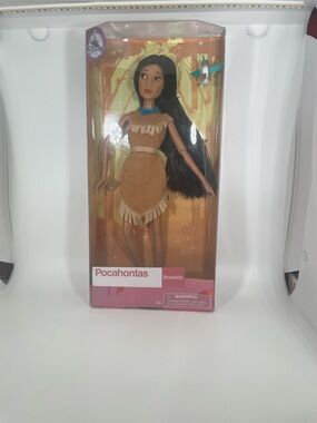 Disney Store Pocahontas Classic 12" Doll w/ Flit - 2016 NIB New Sealed Good Box
